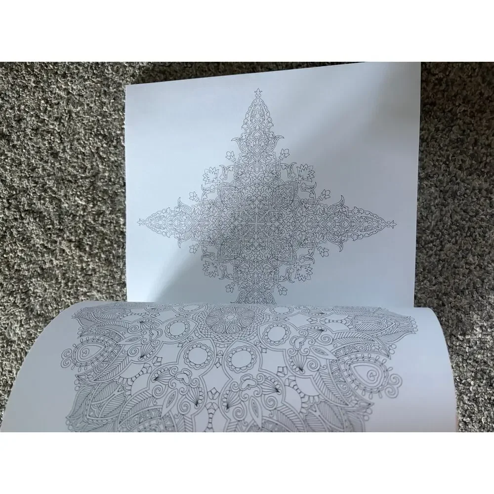 Mandala Meditation coloring book for adults